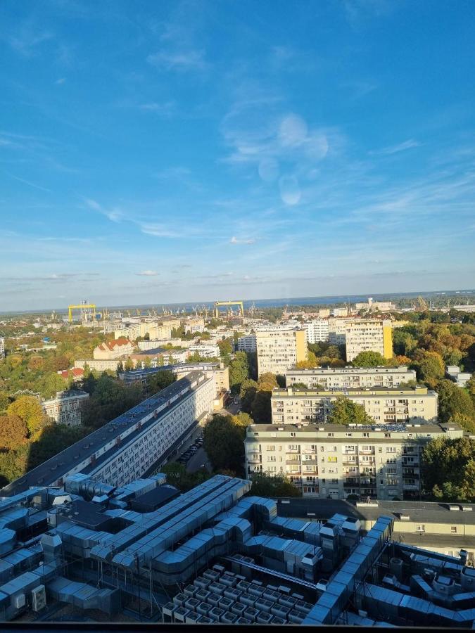 Jbhotels Apartament Premium Hanza Tower Stettin Exterior foto
