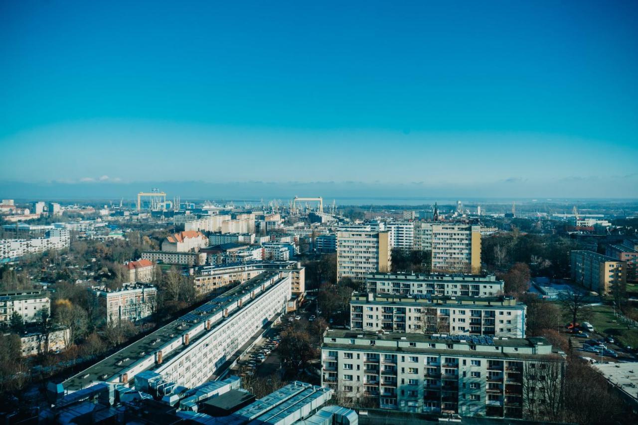 Jbhotels Apartament Premium Hanza Tower Stettin Exterior foto